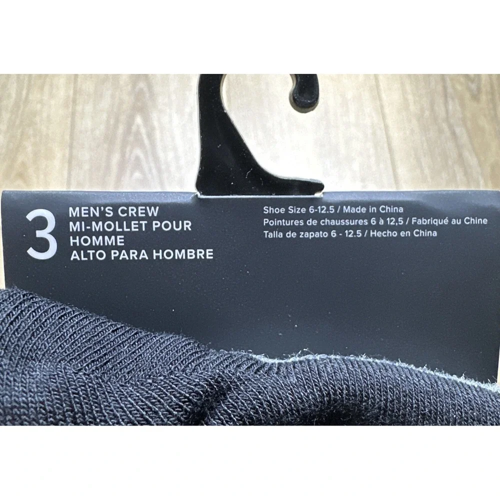 GoldToe Edition QuaFX‎ Formal Knit Multiple Pattern Crew Dress Socks Mens 6-12.5
